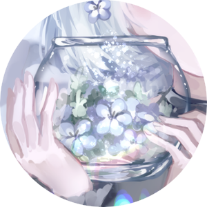 2022 えんとら1周年絵　青基調のやつら