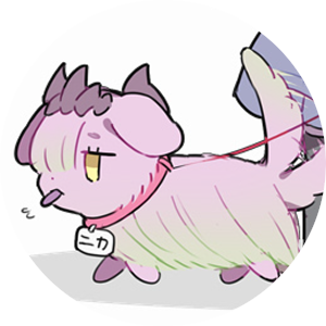 現パロ妄想から生まれたﾁﾋﾞｵﾌｨｱﾙﾆｶ　ニカが名実共に犬になってるところがお気に入りです